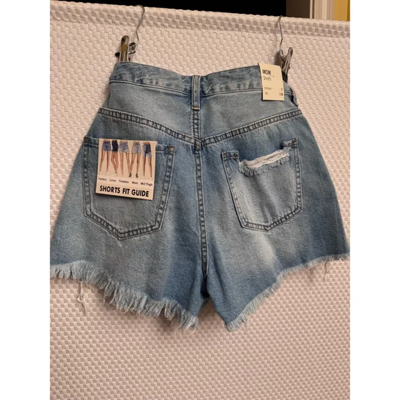 S.O.N.G. High Rise Mom Shorts - Picture 6 of 10